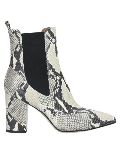Shop Paris Texas Ankle Boots In Ivory