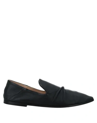 Shop Alysi Loafers In Black