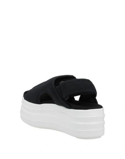 Shop Rick Owens Drkshdw Sandals In Black