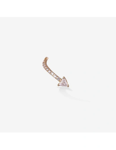 Shop Gold & Roses Duna Earring In Gold