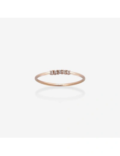 Shop Gold & Roses Petit Prince Ring 5 In Gold