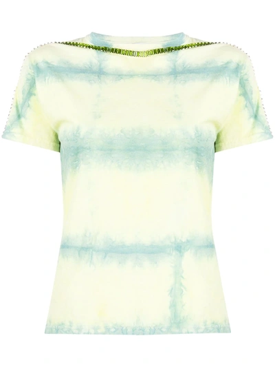 Shop Collina Strada Spice Tie-dye T-shirt In Yellow