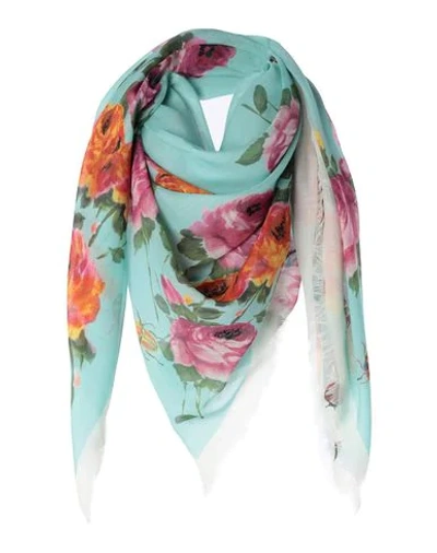 Shop Gucci Square Scarf In Ivory