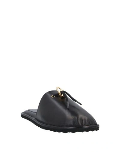 Shop Buscemi Slides And Slippers In Black