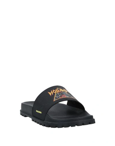 Shop Dsquared2 Sandals In Black