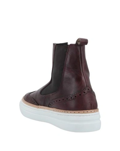 Shop Pantofola D'oro Ankle Boots In Maroon