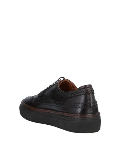Shop Pantofola D'oro Sneakers In Dark Brown