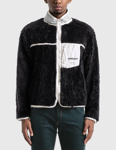 Shop Ambush New Fleece Jacket In Black