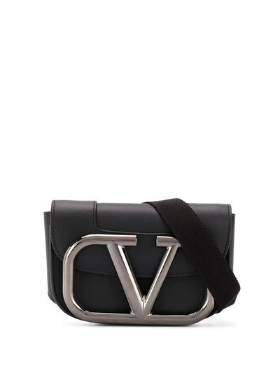 Shop Valentino Supervee Belt Bag In Black