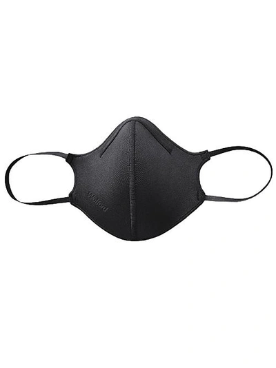 Shop Wolford Classic Care Face Mask In Black