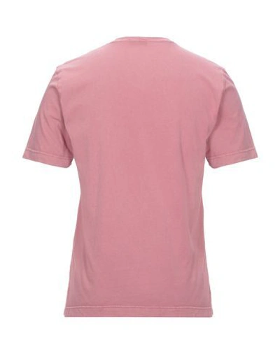 Shop Drumohr T-shirts In Pastel Pink