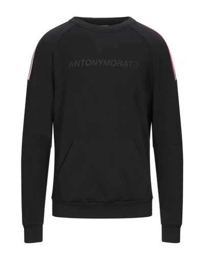 Shop Antony Morato Sweatshirts In Black