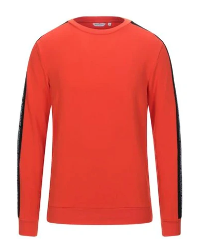 Shop Antony Morato Sweatshirts In Orange