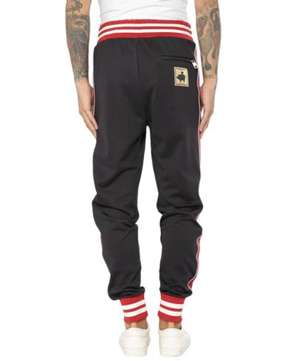 Shop Dolce & Gabbana Man Pants Steel Grey Size 38 Cotton, Elastane