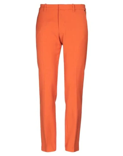 Shop Tom Rebl Pants In Orange