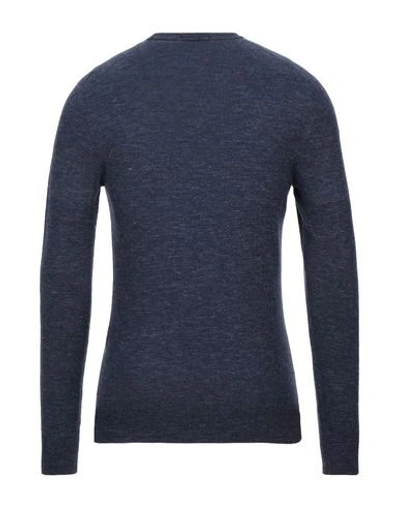 Shop Drumohr Man Sweater Blue Size 46 Wool, Silk, Linen