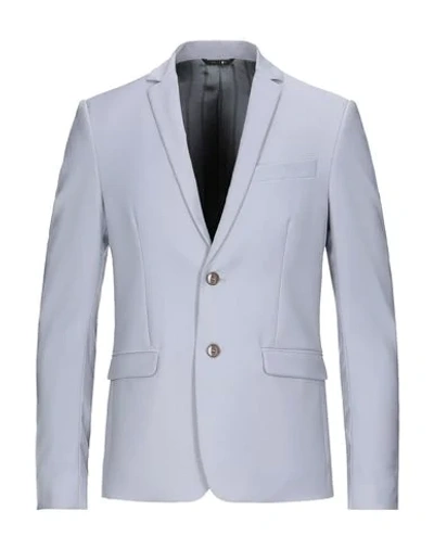 Shop Patrizia Pepe Suit Jackets In Grey