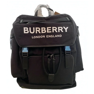 Pre-owned Burberry Black Cloth Bag
