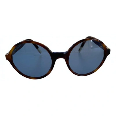Pre-owned Tommy Hilfiger Brown Sunglasses