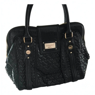 Pre-owned Blumarine Black Leather Handbag
