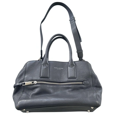 Pre-owned Marc Jacobs Grey Leather Handbag