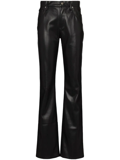 Shop Misbhv Vegan Leather Trousers In Black