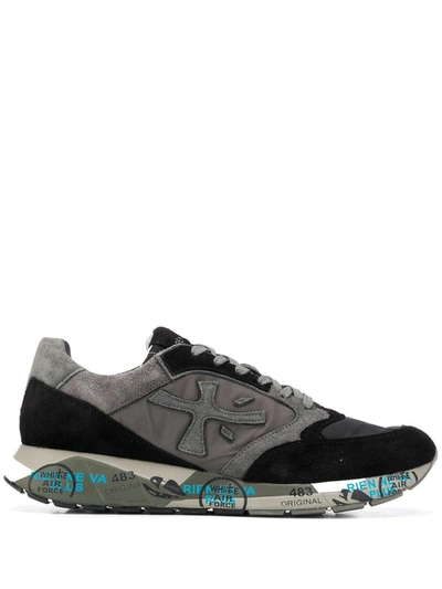 Shop Premiata Zaczac Sneakers In Grey