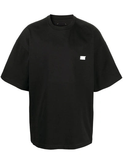 Shop Oamc Graphic Print Cotton T-shirt In Black