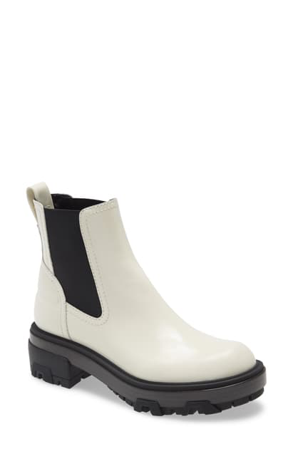 Rag Bone Rag And Bone Off White Leather Shaye Boots In 104 Antqwht Modesens