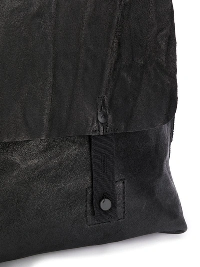 Shop Transit Foldover Satchel Shoulder Bag In Black