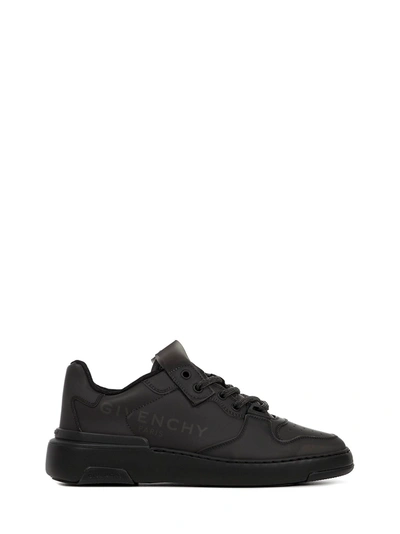 Shop Givenchy Wing Sneakers In Black