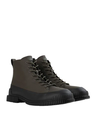 Camper Ankle Boots In Green