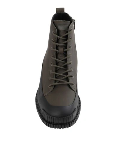 Camper Ankle Boots In Green