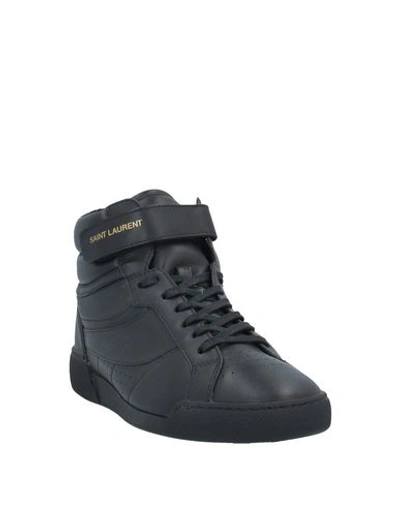 Shop Saint Laurent Sneakers In Black