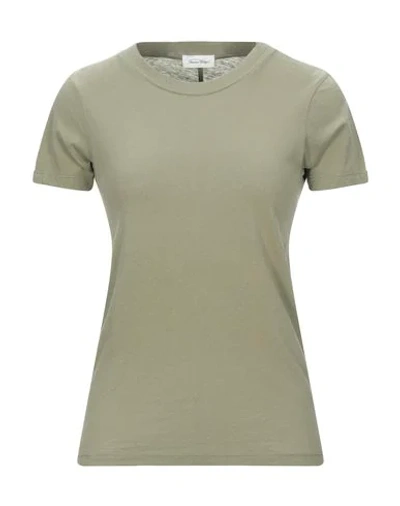 Shop American Vintage T-shirt In Military Green
