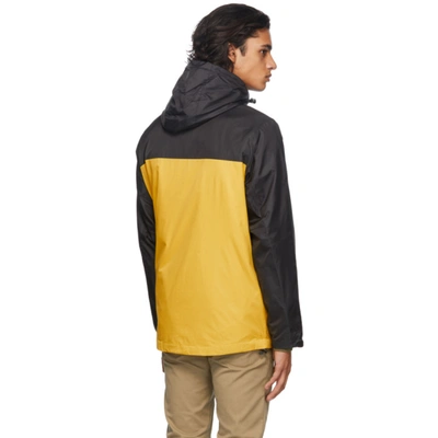 Shop Bape Black And Yellow 2tone Jacket