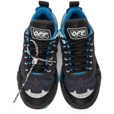 Shop Off-white Blue And Black Odsy-2000 Sneakers In 4510 Blublk