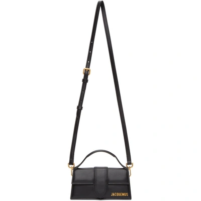 Shop Jacquemus Black Le Bambino Top Handle Bag