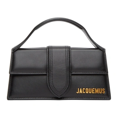 Shop Jacquemus Black Le Bambino Top Handle Bag