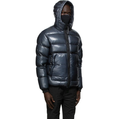 C.p. Company Hooded D.d. Shell Down Jacket In Blue | ModeSens