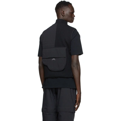 Shop A-cold-wall* Black Nylon Puffer Vest