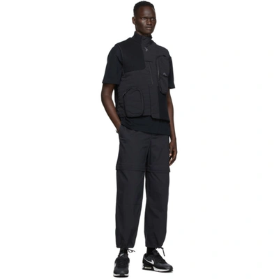 Shop A-cold-wall* Black Nylon Puffer Vest