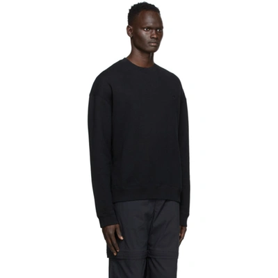 Shop A-cold-wall* Black Bracket Logo Sweatshirt
