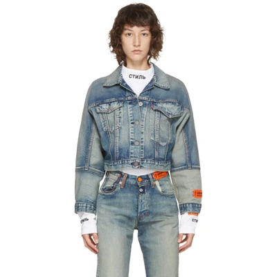 SOLD❌❌Levi's x Preston Heron vintage wash jean jacket size L mens (fits XL  womens oversized) for $175 (ret $279) Link to online store:…