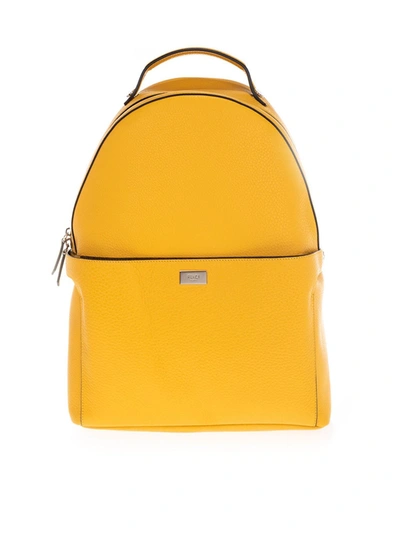 Shop Fendi Peekaboo Backpack In Yellow