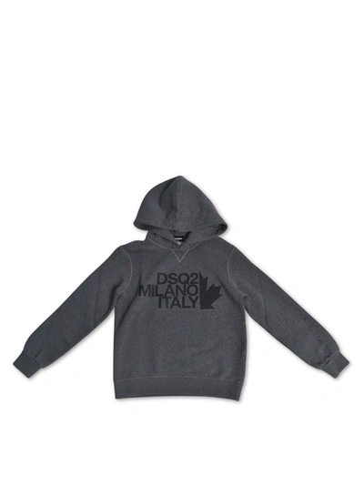Shop Dsquared2 Relax Hoodie In Grey