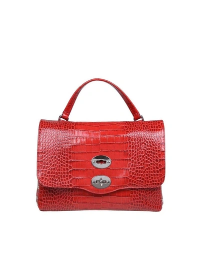 Shop Zanellato Postina Baby Ritratto Bag In Red