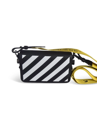 Shop Off-white Mini Bag Featuring Diag Logo In Black