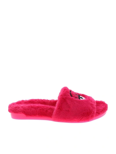 Shop Chiara Ferragni Flirting Sandals In Fuchsia