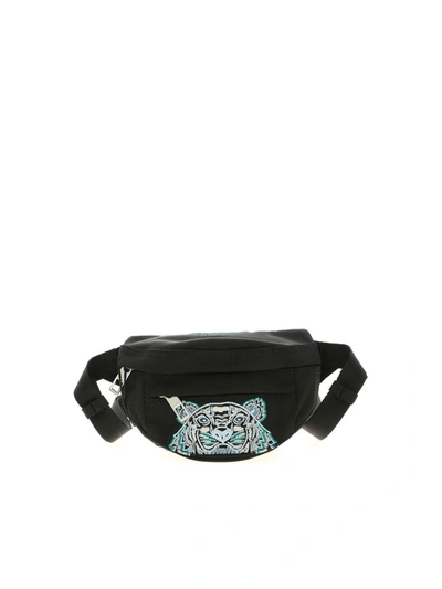 Shop Kenzo Kampus Tiger Small Belt Bag In Black